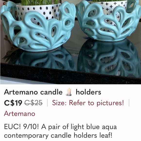 Artemano beautiful candle holders - Picture 9 of 11